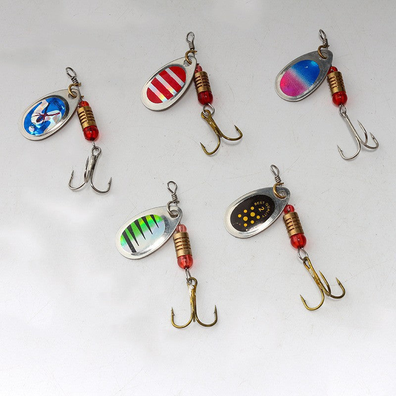 Luya Fake Bait Horse Mouth Cock Trout Bait Fishing Gear Sequin