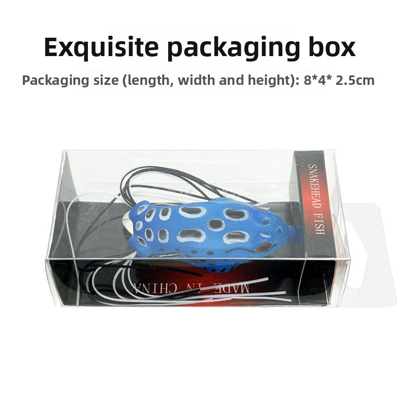 Simulation Frog Fishing Lure with Sequins